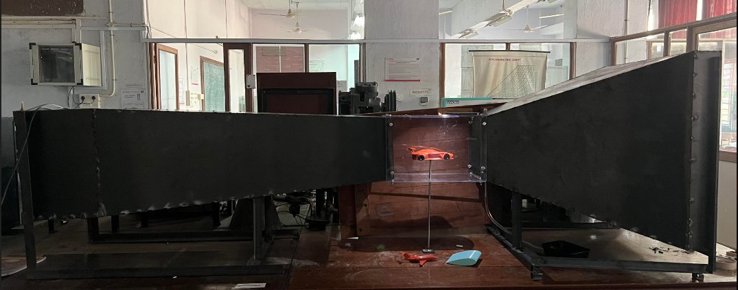 Subsonic Wind Tunnel — Design, CFD & Fabrication